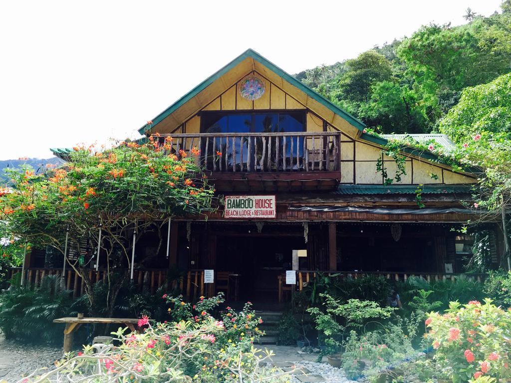 Bamboo House Beach alojamiento&restaurante Puerto Galera Exterior foto
